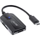 InLine Card Reader USB 3.1 USB-C, für SD/SDHC/SDXC,...