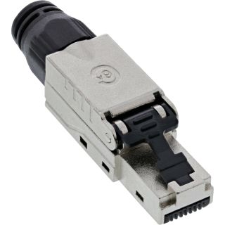 InLine RJ45 Stecker Cat.6A 500MHz, feldkonfektionierbar, geschirmt