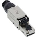 InLine RJ45 Stecker Cat.6A 500MHz, feldkonfektionierbar,...