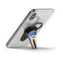 InLine Smartphone 3in1 Smartclip KFZ-Halter, Ständer, Finger Halterung, selbstklebender Handygriff, Smartphonehalter, Selfie Handyhalter, blau