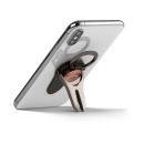 InLine Smartphone 3in1 Smartclip KFZ-Halter, Ständer, Finger Halterung, selbstklebender Handygriff, Smartphonehalter, Selfie Handyhalter, rosegold