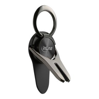 InLine® Smartphone 3in1 Smartclip, schwarz