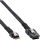 InLine® Slim SAS Kabel, SFF-8654 4i zu Mini SAS SFF-8087, 12Gb/s, 0,5m