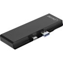 InLine MultiHub, Surface Pro 4/5/6, 3-Port USB 3.2 Typ-A...