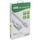 InLine Lightning USB Kabel, für iPad, iPhone, iPod, silber/Alu, 1m MFi-zertifiziert