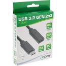 InLine® USB 3.2 Gen.2x2 Kabel, USB-C...