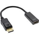 InLine DisplayPort zu HDMI Adapterkabel mit Audio,...