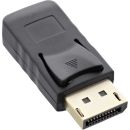 InLine® DisplayPort Adapter, DisplayPort Stecker auf...