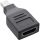 InLine® DisplayPort Konverter, mini DisplayPort Stecker auf HDMI Buchse, FullHD