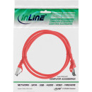 InLine® Patchkabel, S/FTP (PiMf), Cat.8.1, 2000MHz, halogenfrei, rot, 1,5m