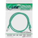 InLine® Patchkabel, S/FTP (PiMf), Cat.8.1, 2000MHz, halogenfrei, grün, 1,5m