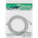 InLine® Patchkabel, S/FTP (PiMf), Cat.8.1, 2000MHz, halogenfrei, grau, 10m