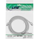 InLine Patchkabel, S/FTP (PiMf), Cat.8.1, 2000MHz, halogenfrei, Kupfer, grau, 15m