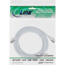 InLine Patchkabel, S/FTP (PiMf), Cat.8.1, 2000MHz, halogenfrei, Kupfer, weiß, 7,5m