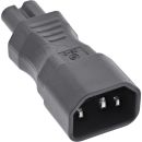 InLine Netzadapter IEC 60320 C14 / C7, 3pol....