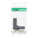 InLine® Netzadapter IEC 60320 C8 / C7, oben/unten...