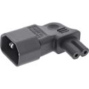 InLine® Netzadapter IEC 60320 C14 / C7, L/R...