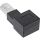 InLine Patchkabel-Adapter Cat.6A, RJ45 Stecker / Buchse, 90° nach links gewinkelt