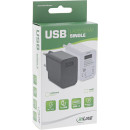 InLine USB Ladegerät Single, Netzteil, Stromadapter, 100-240V zu 5V/2,5A, schwarz