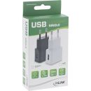 InLine USB Ladegerät Single, Netzteil, Stromadapter, 100-240V zu 5V/1,2A, weiß