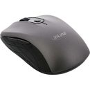 InLine Maus 3-in-1, Bluetooth + 2x 2.4GHz Funk, 5 Tasten,...