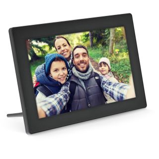 InLine, digitaler WIFI-Bilderrahmen WiFRAME, 10,1", 1280x800 16:9 LCD IPS Touchscreen, Frameo APP, schwarz