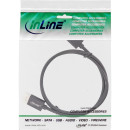 InLine DisplayPort 1.4 Kabel Slim, 8K4K, schwarz, vergoldete Kontakte, 3m