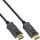 InLine HDMI AOC Kabel, Ultra High Speed HDMI Kabel, 8K4K, schwarz, 50m