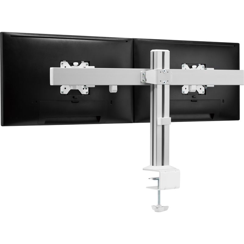 InLine Aluminium Monitor-Tischhalterung für 2 Monitore bis 32, 8kg