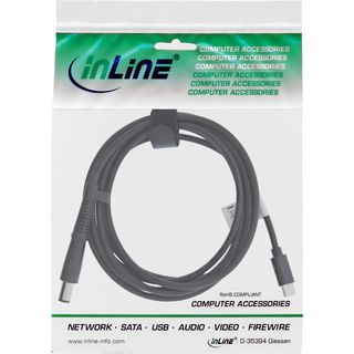 InLine USB Typ-C zu HP Notebook (rund/gro) Ladekabel, 2m