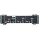 ATEN CS1922 KVMP-Switch 2-fach, DisplayPort, USB 3.0, 4K