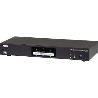 ATEN CS1942DP KVMP-Switch 2-fach, DisplayPort für 2 Displays 4K, USB 3.0, Audio