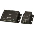 ATEN UCE3250, USB Verlngerung 4-Port, USB 2.0 Cat.5...