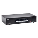 ATEN CS1964 KVMP-Switch 4-fach, DisplayPort für 3 Displays 4K, USB 3.0, Audio