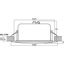 ELA-Deckenlautsprecher EDL-11TW