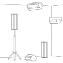 Universal-PA-Lautsprecherbox, 160 W, 8 Ω PAB-306/WS