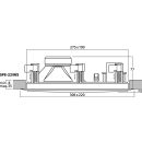 Hi-Fi-Wand- und Deckenlautsprecher, 8 Ω SPE-22/WS