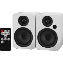 Aktives 2-Wege-Stereo-Lautsprecherboxen-System SOUND-4BT/WS