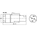 NEUTRIK-SPEAKON-Stecker NL-4FC