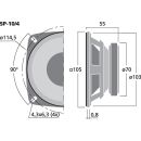 Universallautsprecher, 15 W, 4 Ω SP-10/4