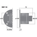 High-End-Bändchenhochtöner-Paar, selektiert, 12 W, 5 Ω RBT-10