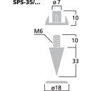 LS-Spike-Set (4er) SPS-35/GO