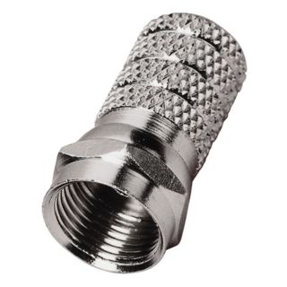 F-Schraubstecker, Innen-Ø 3,7 mm für Kabel Ø 4 mm FCH-11