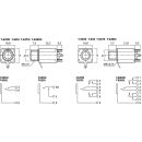 6,3-mm-Mono-Klinken-Einbaubuchse T-635S