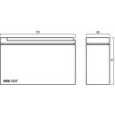 Blei-Akkumulator, 12 V, 7,0 Ah, NPA-12/7
