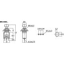 Miniatur-Drucktaster MS-650/SW