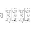 4-Kanal-PA-Verstärker STA-1504