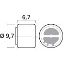 Qualitäts-Elektret-Mikrofonkapsel MCE-401