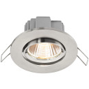 LED-Einbaustrahler, rund und flach, 5 W LDSR-755C/WWS