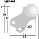 Metallecke MZF-703